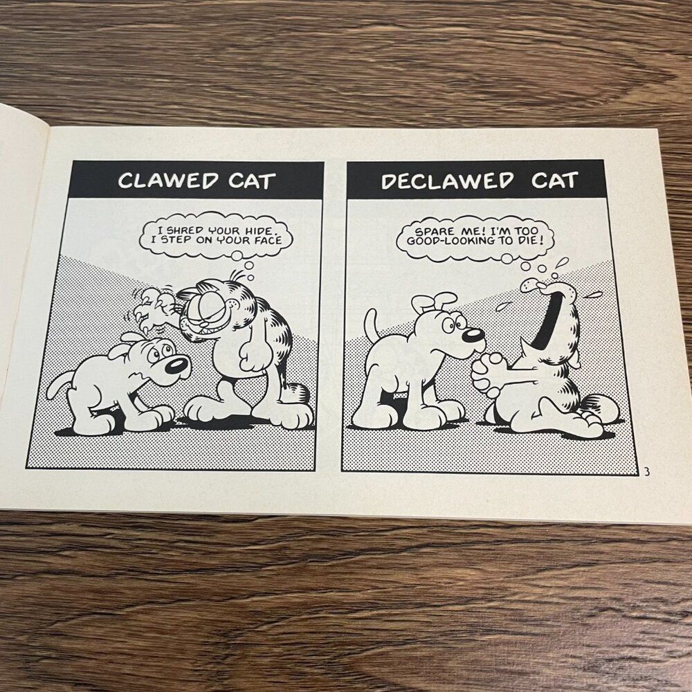 Vintage 1986 The Unabridged, Uncensored, Unbelievable Garfield Comic Jim Davis - Picture 9 of 10